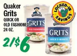 Western Beef Quaker Grits offer