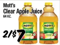 Western Beef Mott's Clear Apple Juice offer