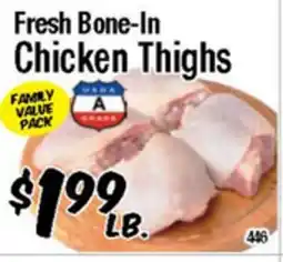 Western Beef Fresh Bone-In Chicken Thighs offer