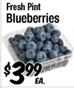 Western Beef Fresh Pint Blueberries offer