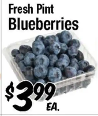 Western Beef Fresh Pint Blueberries offer