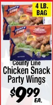 Western Beef County Line Chicken Snack Party Wings offer