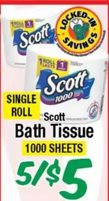 Western Beef Scott Bath Tissue offer