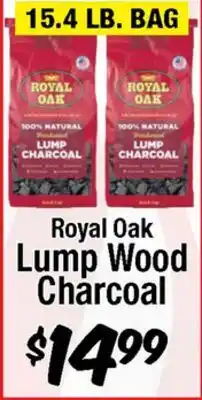 Western Beef Royal Oak Lump Wood Charcoal offer