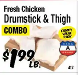 Western Beef Fresh Chicken Drumstick & Thigh COMBO offer