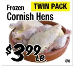 Western Beef Frozen Cornish Hens offer