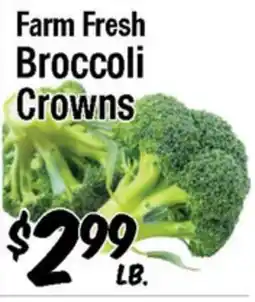 Western Beef Farm Fresh Broccoli Crowns offer