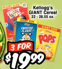 Western Beef Kellogg's GIANT Cereal offer
