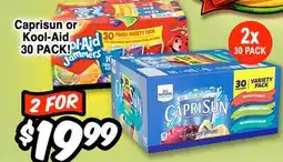 Western Beef Caprisun or Kool-Aid Jammers offer