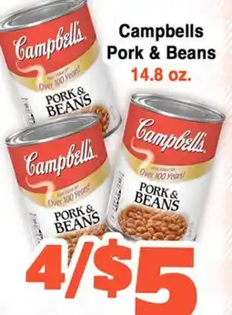 Western Beef Campbells Pork & Beans offer