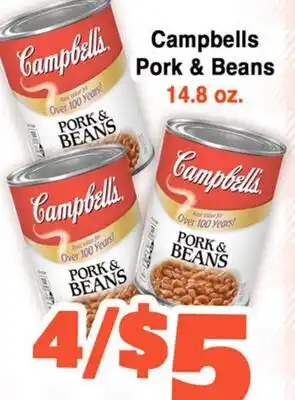 Western Beef Campbells Pork & Beans offer