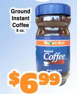 Western Beef Ground Instant Coffee offer