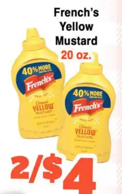Western Beef French's Yellow Mustard offer