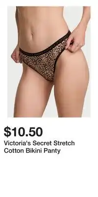 Victoria's Secret Victoria's Secret Stretch Cotton Bikini Panty offer
