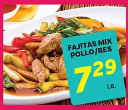 El Paso Grande FAJITAS MIX POLLO/RES offer