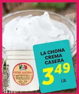 El Paso Grande LA CHONA CREMA CASERA offer