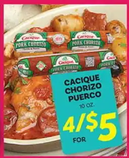 El Paso Grande CACIQUE CHORIZO PUEYCO offer