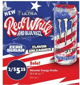 Family Dollar Monster Energy Drinks offer