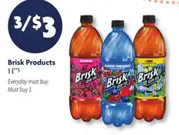 Family Dollar Brisk Products offer