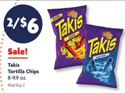 Family Dollar Takis Tortilla Chips offer