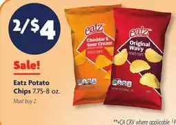 Family Dollar Eatz Potato Chips offer