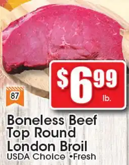 Supremo Foods Inc Boneless Beef Top Round London Broil offer