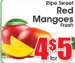 Supremo Foods Inc Ripe Sweet Red Mangoes offer