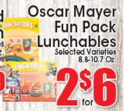 Supremo Foods Inc Oscar Mayer Fun Pack Lunchables offer