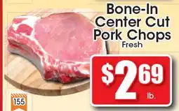 Supremo Foods Inc Bone-In Center Cut Pork Chops offer