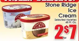 Supremo Foods Inc Stone Ridge Ice Cream offer