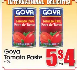 Supremo Foods Inc Goya Tomato Paste offer