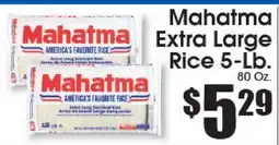 Supremo Foods Inc Mahatma Extra Large Rice offer