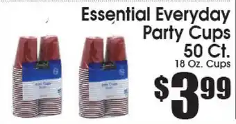 Supremo Foods Inc Essential Everyday Party Cups offer