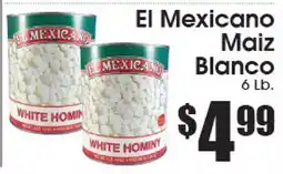 Supremo Foods Inc El Mexicano Maiz Blanco offer