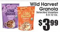 Supremo Foods Inc Wild Harvest Granola offer