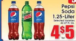Supremo Foods Inc Pepsi Soda offer