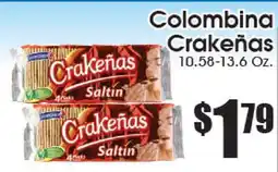 Supremo Foods Inc Colombina CrakeΓ±as offer