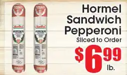 Supremo Foods Inc Hormel Sandwich Pepperoni offer