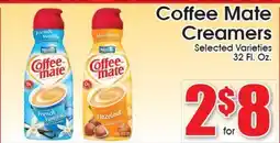 Supremo Foods Inc Coffee Mate Creamers offer
