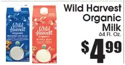 Supremo Foods Inc Wild Harvest Organic Milk offer