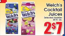 Supremo Foods Inc Welch's Cocktail Juices offer