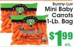 Supremo Foods Inc Bunny-Luv Mini Baby Carrots offer