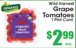 Supremo Foods Inc Wild Harvest Grape Tomatoes offer