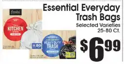 Supremo Foods Inc Essential Everyday Trash Bags offer