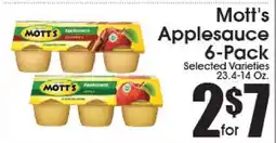 Supremo Foods Inc Mott's Applesauce offer