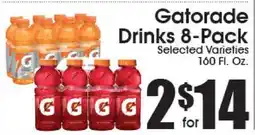 Supremo Foods Inc Gatorade Drinks offer