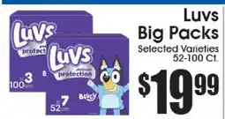 Supremo Foods Inc Luvs Big Packs offer
