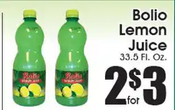 Supremo Foods Inc Bolio Lemon Juice offer