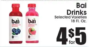 Supremo Foods Inc Bai Drinks offer