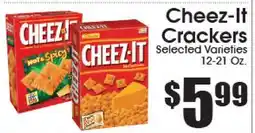Supremo Foods Inc Cheez-It Crackers offer